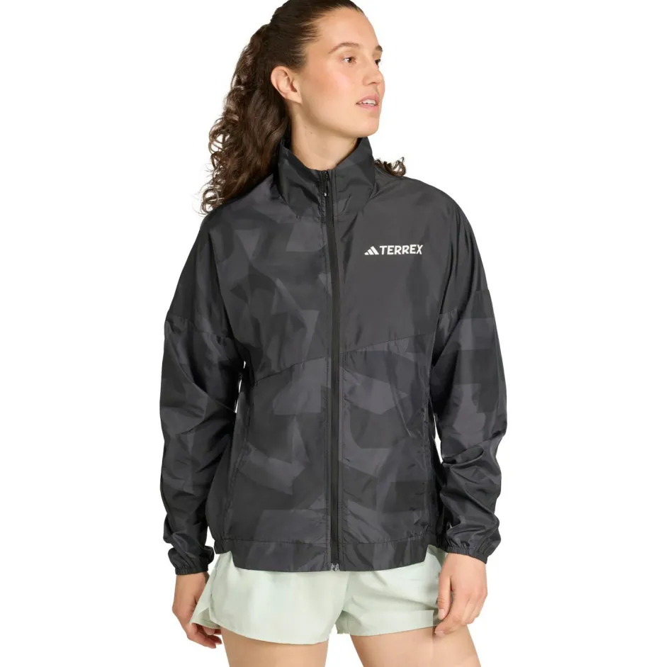 adidas Terrex Laufbekleidung|Jacken-- Women's MT P Wind Jacket - Windjacke Black / Carbon