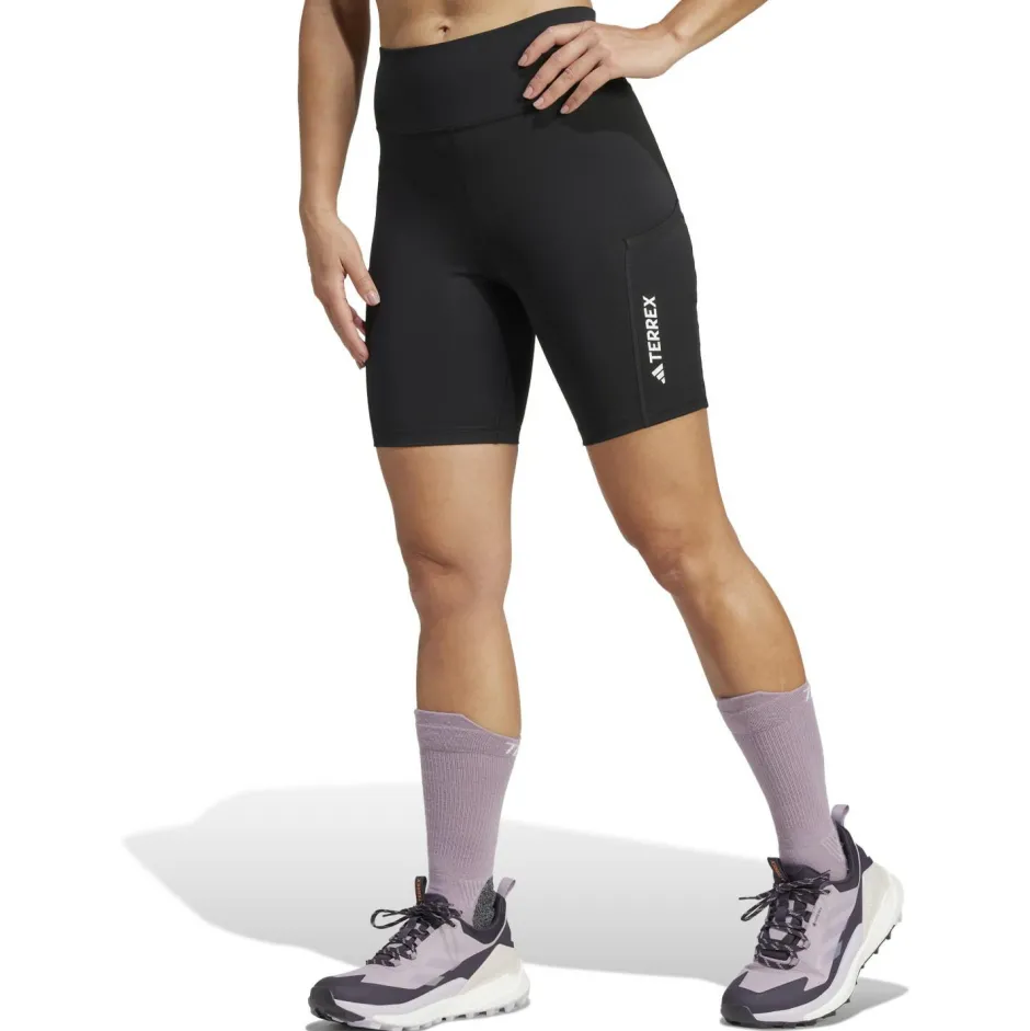 adidas Terrex Laufbekleidung|Hosen-- Women's Multi 8'' Tight Shorts - Lauftights Black