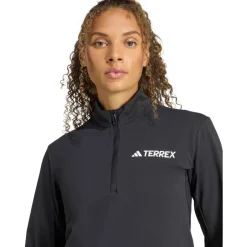 adidas Terrex Laufbekleidung|Shirts, Hemden & Longsleeves-- Women's Terrex Xperior Half Zip Longsleeve - Longsleeve