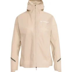 adidas Terrex Wanderbekleidung|Jacken-- Women's XPR Light Rain Jacket - Regenjacke Wonder Taupe