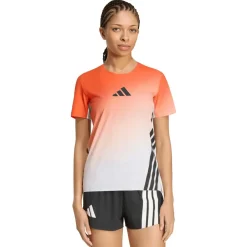 adidas Terrex Laufbekleidung|Shirts, Hemden & Longsleeves-- Women's XPR Pro Tee - Laufshirt White / Semi Impact Orange