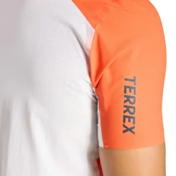 adidas Terrex Laufbekleidung|Shirts, Hemden & Longsleeves-- XPR Pro Tee - Laufshirt White / Semi Impact Orange