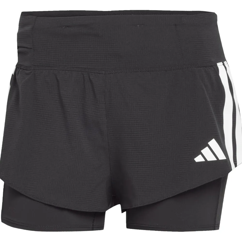 adidas - Women's Adizero 2in1 Shorts - Laufshorts Black Sale