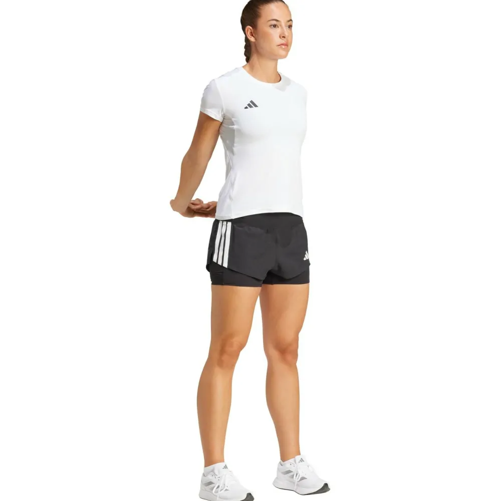 adidas - Women's Adizero 2in1 Shorts - Laufshorts Black Sale