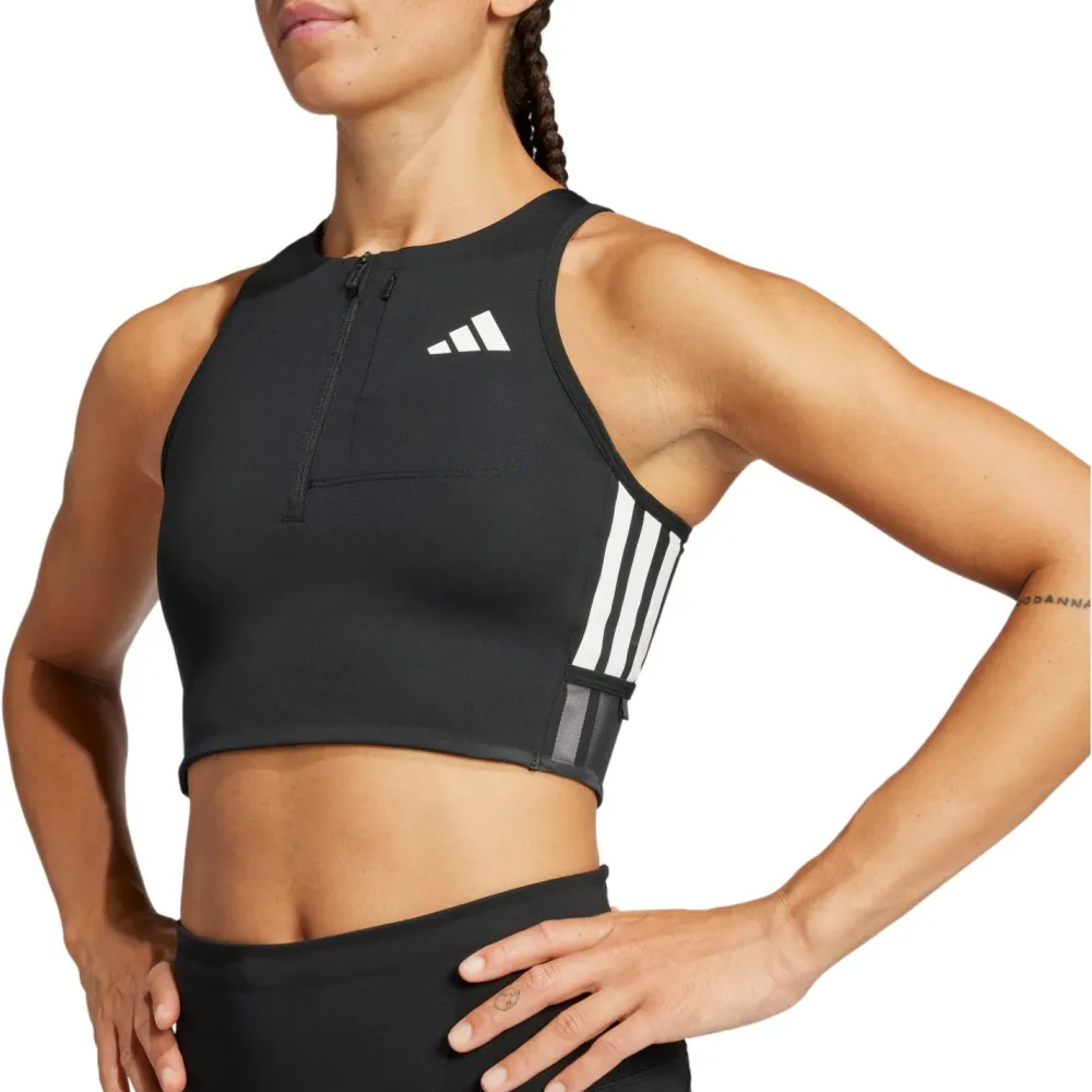 - Woen' Adizero Running Ge Pocket Crop Top - port-BH < adidas Online