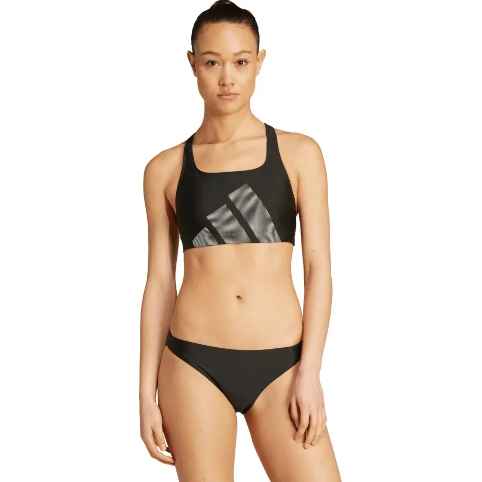 adidas - Women's 3 Bar Logo Bikini Set - Bikini