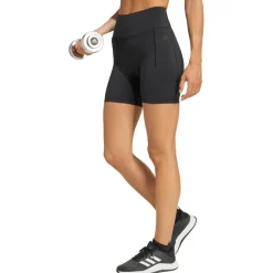 adidas Laufbekleidung|Hosen-- Women's Optime Power Short Leggings - Leggings Black