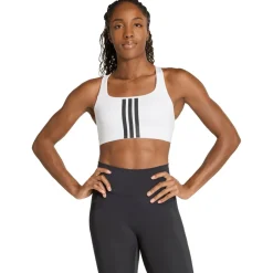 adidas Laufbekleidung|Unterwäsche-- Women's Optime 3-Stripes MS Bra - Sport-BH