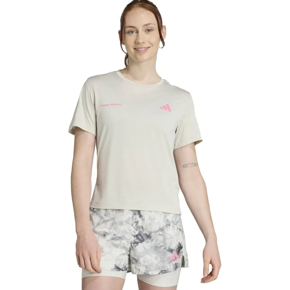 - Woen' Own The Run eange T-hirt - aufhirt < adidas