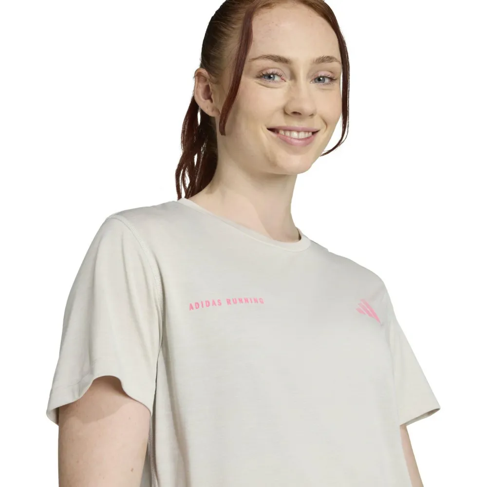 - Woen' Own The Run eange T-hirt - aufhirt < adidas
