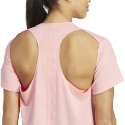 adidas Laufbekleidung|Shirts, Hemden & Longsleeves-- Women's Power Back Coutout 3-Stripes Tee - Funktionsshirt