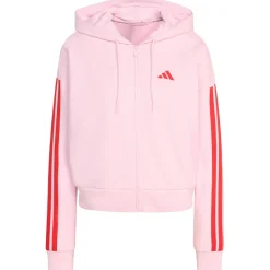 adidas Alltagsbekleidung|Pullover & Hoodies-- Women's 3-Stripes French Terry Full Zip Hoodie - Sweat- & Trainingsjacke