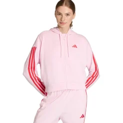 adidas Alltagsbekleidung|Pullover & Hoodies-- Women's 3-Stripes French Terry Full Zip Hoodie - Sweat- & Trainingsjacke