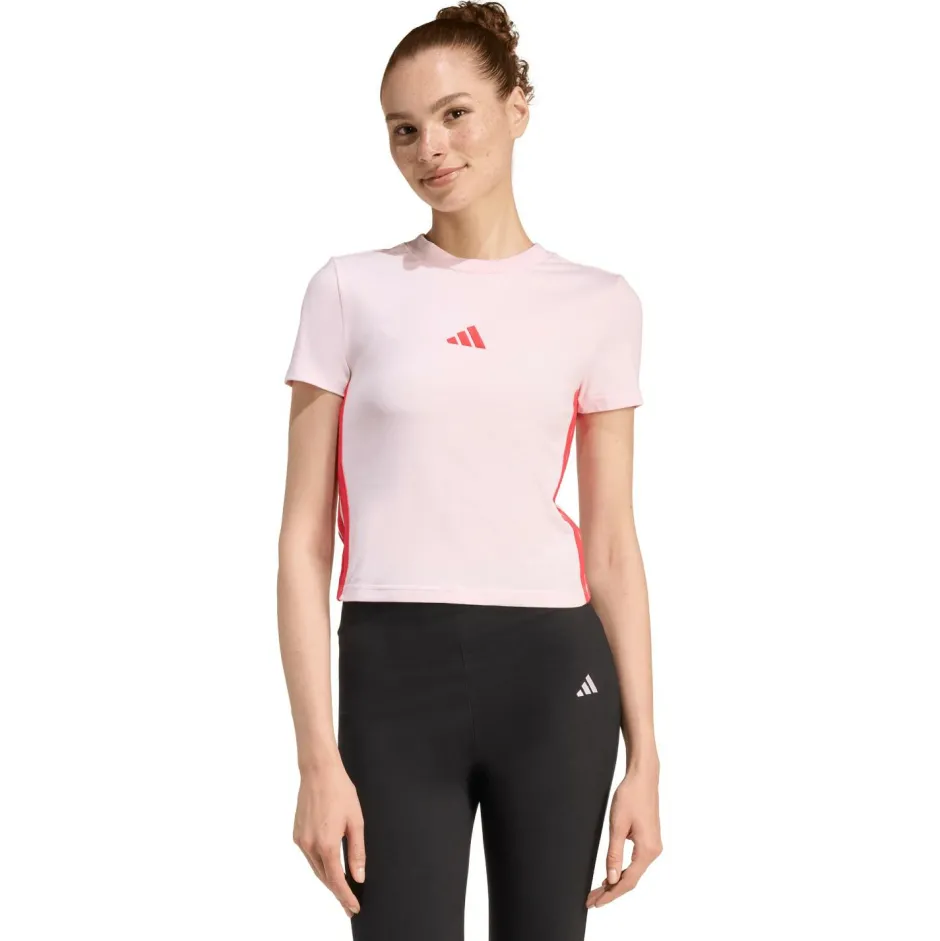 adidas Alltagsbekleidung|T-Shirts-- Women's 3-Stripes SJ Baby Tee - T-Shirt