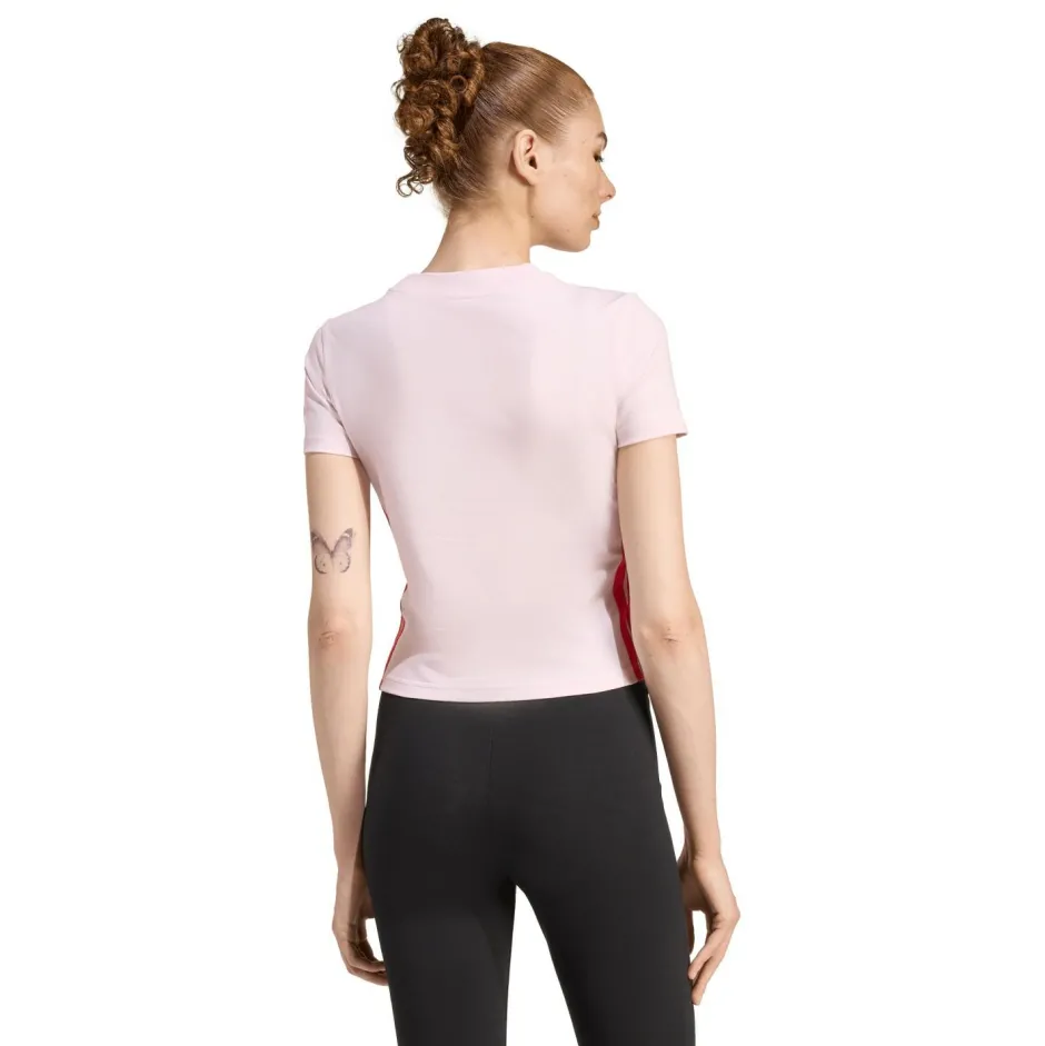 adidas Alltagsbekleidung|T-Shirts-- Women's 3-Stripes SJ Baby Tee - T-Shirt