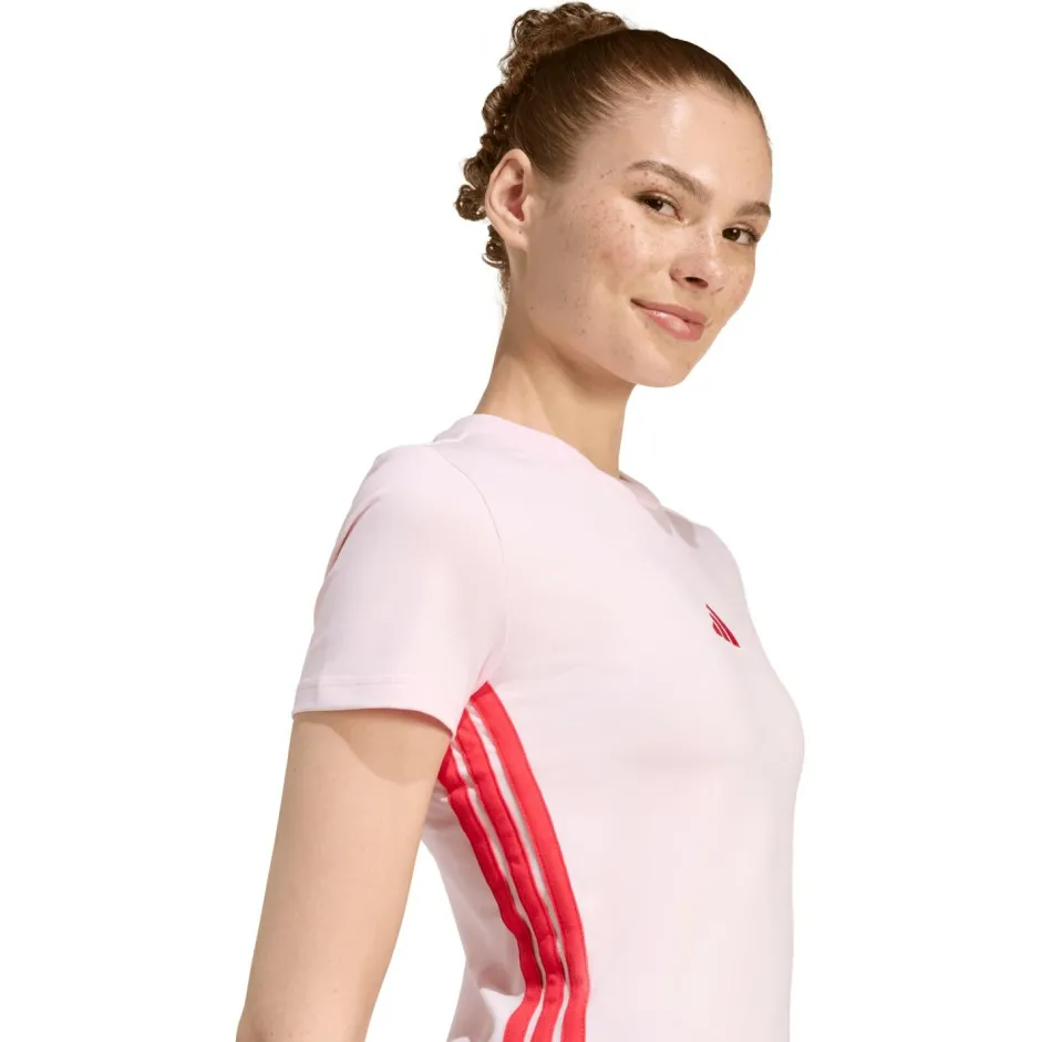 adidas Alltagsbekleidung|T-Shirts-- Women's 3-Stripes SJ Baby Tee - T-Shirt