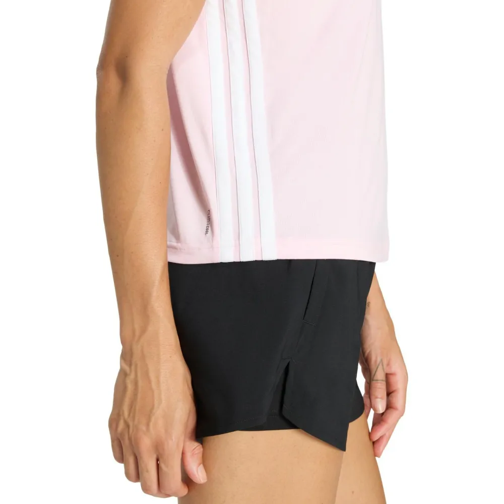 adidas - Women's WE 3-Stripes Crew Tee - Funktionsshirt Clearance