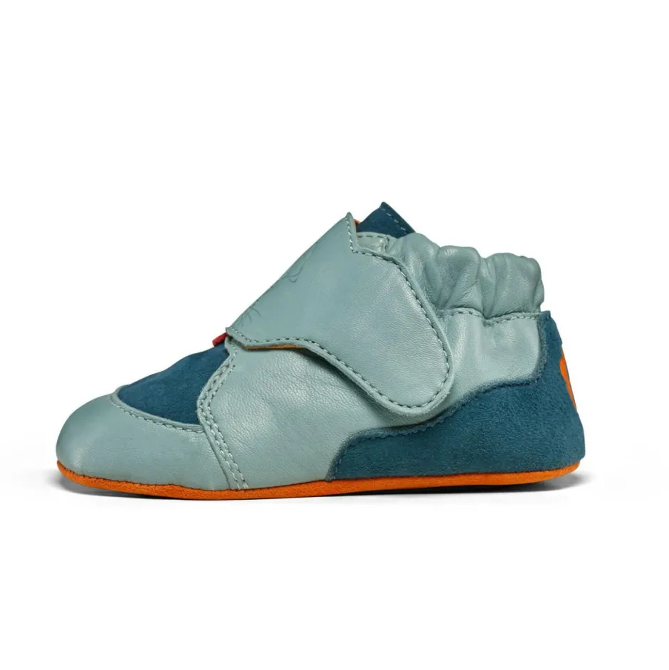Affenzahn Hüttenschuhe|Barfußschuhe-- Kid's Krabbelschuh Leder Crawly - Barfußschuhe