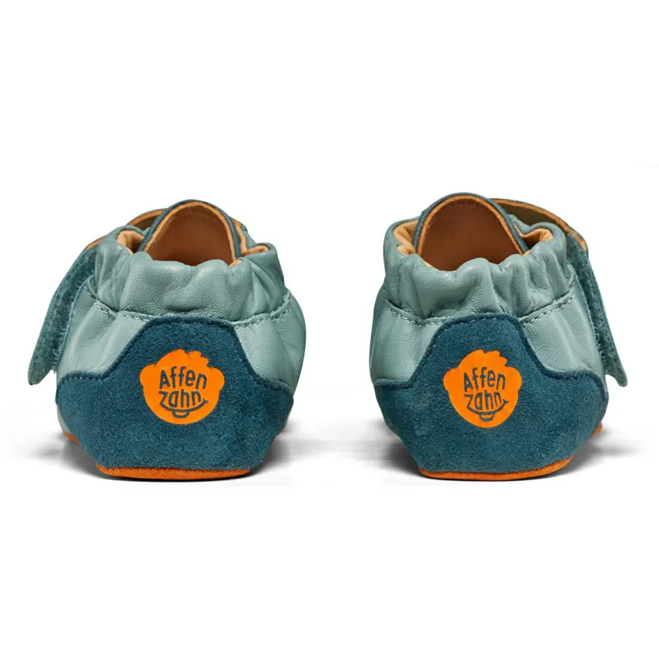 Affenzahn Hüttenschuhe|Barfußschuhe-- Kid's Krabbelschuh Leder Crawly - Barfußschuhe