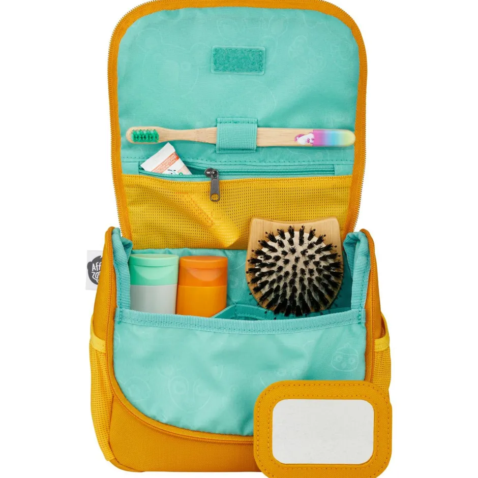 Affenzahn Kulturbeutel|Kulturbeutel-- Kid's Toiletry Bag Tiger - Kulturbeutel Yellow