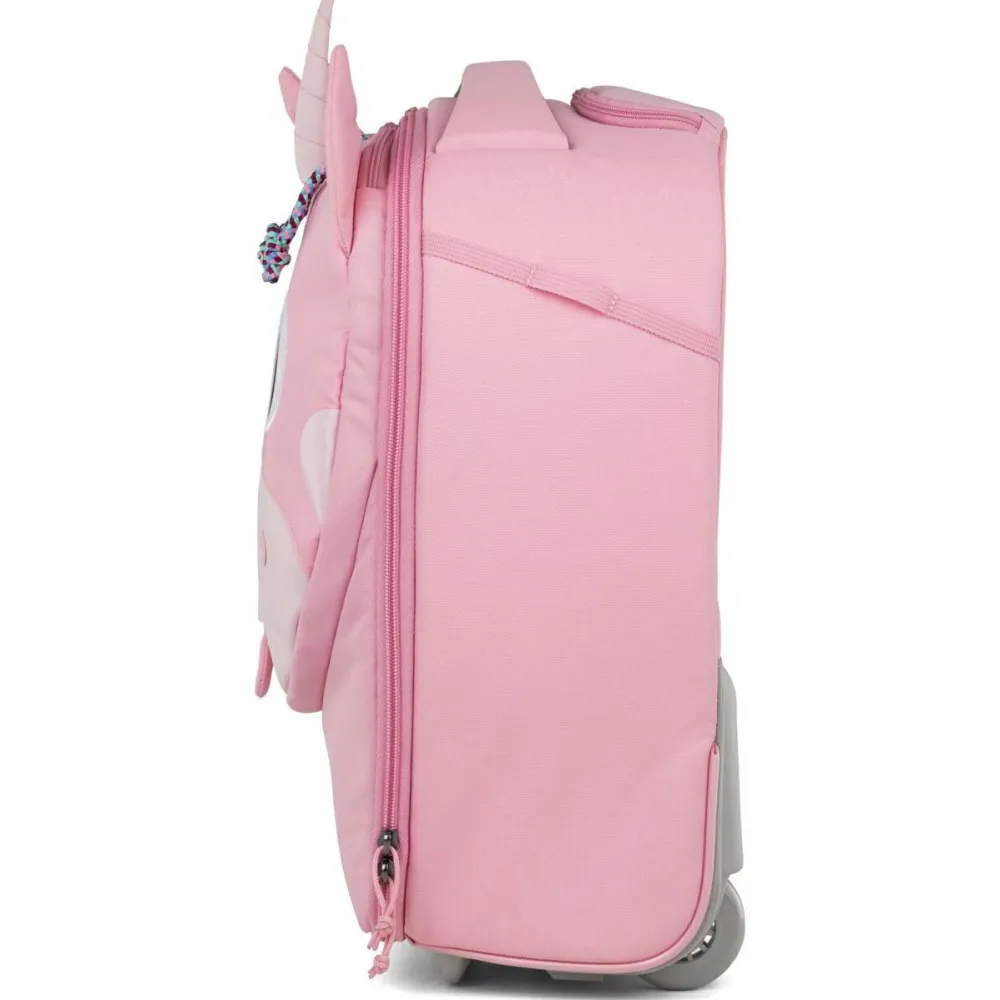 Affenzahn - Kinderkoffer Einhorn - Kinderrucksack Pink