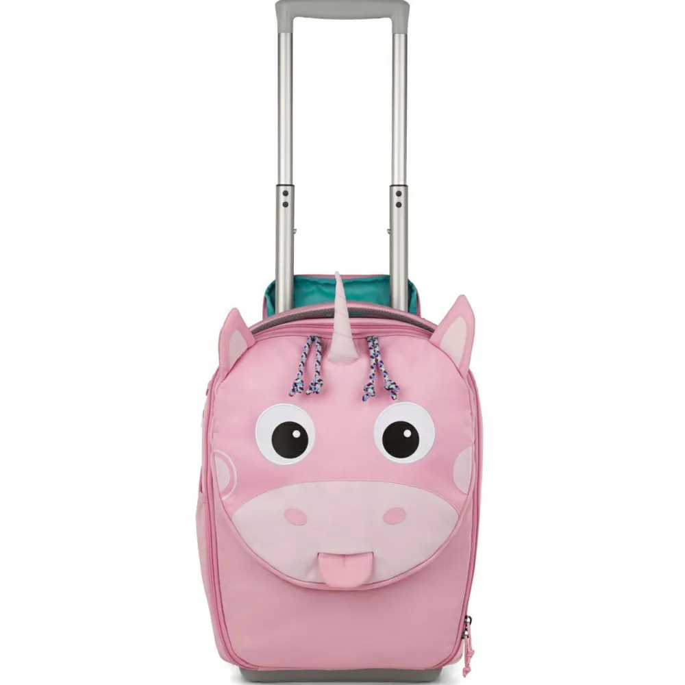 Affenzahn - Kinderkoffer Einhorn - Kinderrucksack Pink