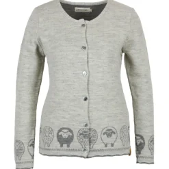 Albmerino Jacken|Alltagsbekleidung-- Women's Strickjacke Schäfle - Wolljacke