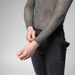 Alu00e9 Alé - Intimo Knitted Baselayer L/S - Merinounterwäsche Black Best