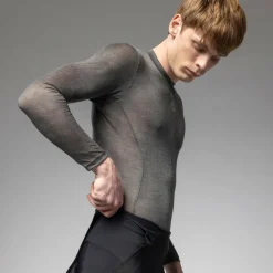 Alu00e9 Alé - Intimo Knitted Baselayer L/S - Merinounterwäsche Black Best