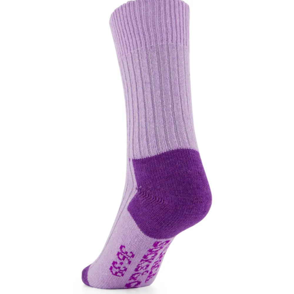 - Merino Cashmere Ribbed Crew - Multifunktionssocken < Alpacasocks&Co New