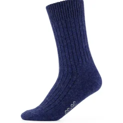 - Merino Cashmere Ribbed Crew - Multifunktionssocken < Alpacasocks&Co New