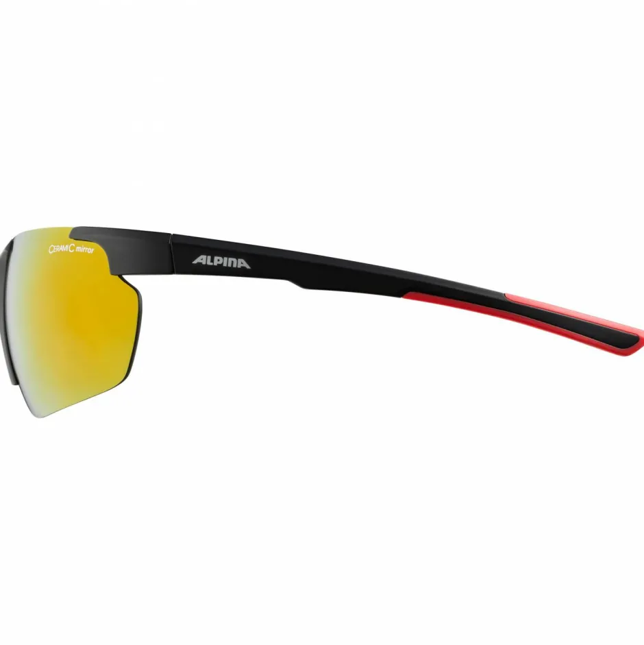 Alpina Fahrradbekleidung|Fahrradbrillen-- Defey HR Ceramic Mirror Cat 3 - Fahrradbrille