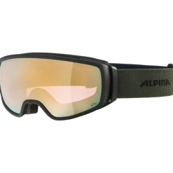 Alpina Ski-Ausrüstung|Skibrillen-- Double Jack QV Mirror Photo. S2-4 (VLT 23-6%) - Skibrille