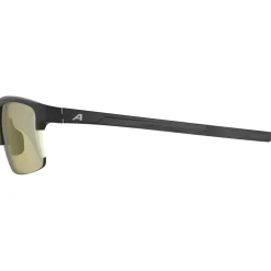 Alpina - Eagle Q-Lite S1 - Sonnenbrille Black Matt / Q-Lite Yellow Clearance