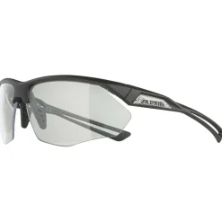 Alpina Fahrradbekleidung|Fahrradbrillen-- Nylos HR S0 - Fahrradbrille Black Transparent Matt / Clear