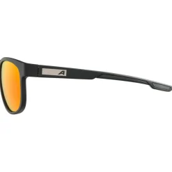 Alpina Wanderbekleidung|Fahrradbrillen-- Rift Mirror S3 - Sonnenbrille Black Matt / Red Mirror