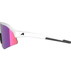 Alpina - Sonic HR M Q-Lite Mirror S2 - Fahrradbrille White Gloss / Q-Lite Pink Mirror Discount