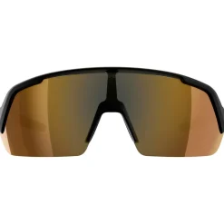 Alpina - Turbo HR Mirror S3 - Fahrradbrille Black Matt / Gold Mirror