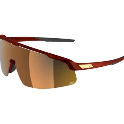 Alpina - Turbo Pro S Q-Lite S3 - Fahrradbrille Red / Translucent Matt / Q-Lite Gold