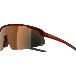 Alpina - Turbo Pro S Q-Lite S3 - Fahrradbrille Red / Translucent Matt / Q-Lite Gold