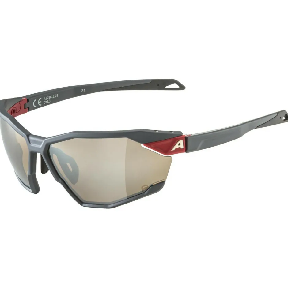 Alpina Fahrradbekleidung|Fahrradbrillen-- Twist Six Q Mirror S3 - Fahrradbrille