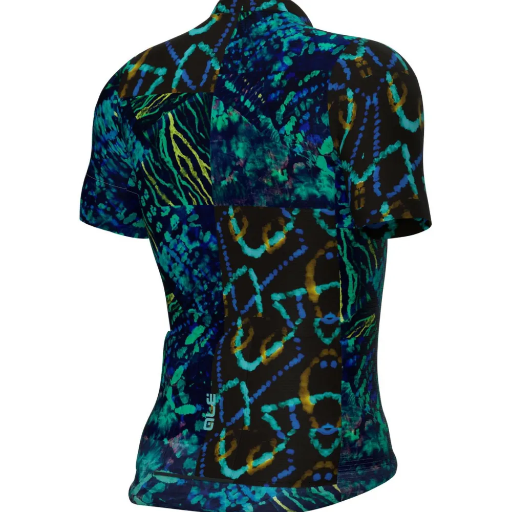 Alu00e9 Alé - Pragma Caraibi S/S Jersey - Radtrikot Black New