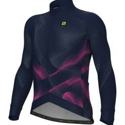 Alu00e9 Alé - Pragma Cosmic L/S Jersey - Radtrikot Hot
