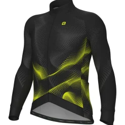 Alu00e9 Alé - Pragma Cosmic L/S Jersey - Radtrikot Hot