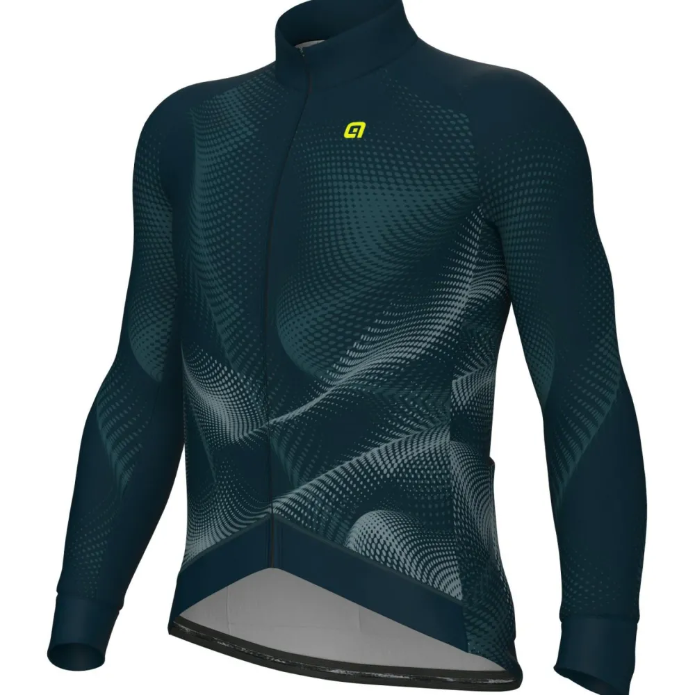 Alu00e9 Alé - Pragma Cosmic L/S Jersey - Radtrikot Hot