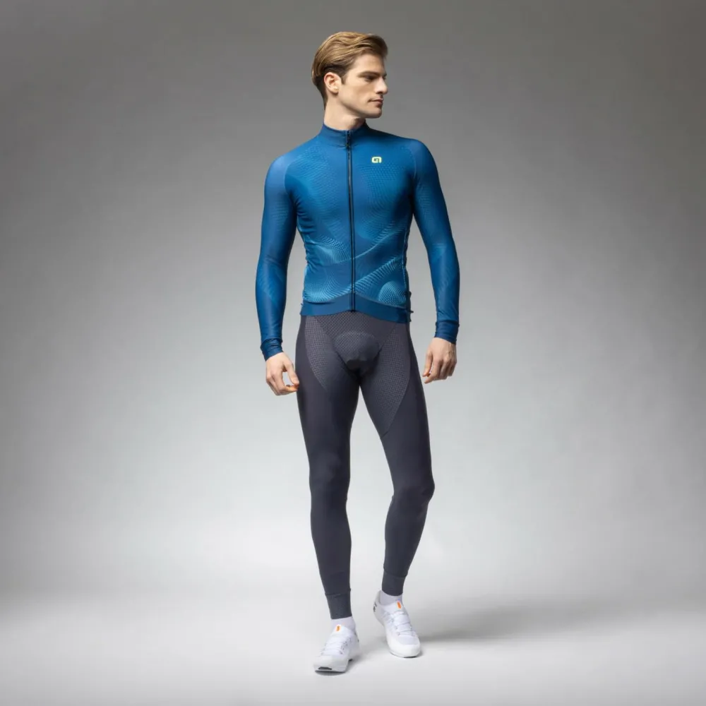 Alu00e9 Alé - Pragma Cosmic L/S Jersey - Radtrikot Hot