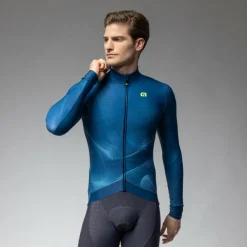 Alu00e9 Alé - Pragma Cosmic L/S Jersey - Radtrikot Hot