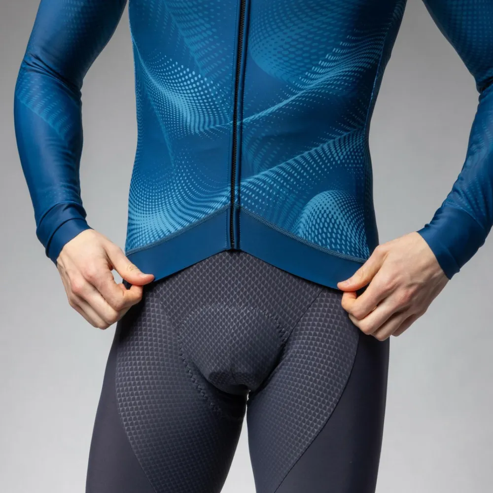 Alu00e9 Alé - Pragma Cosmic L/S Jersey - Radtrikot Hot