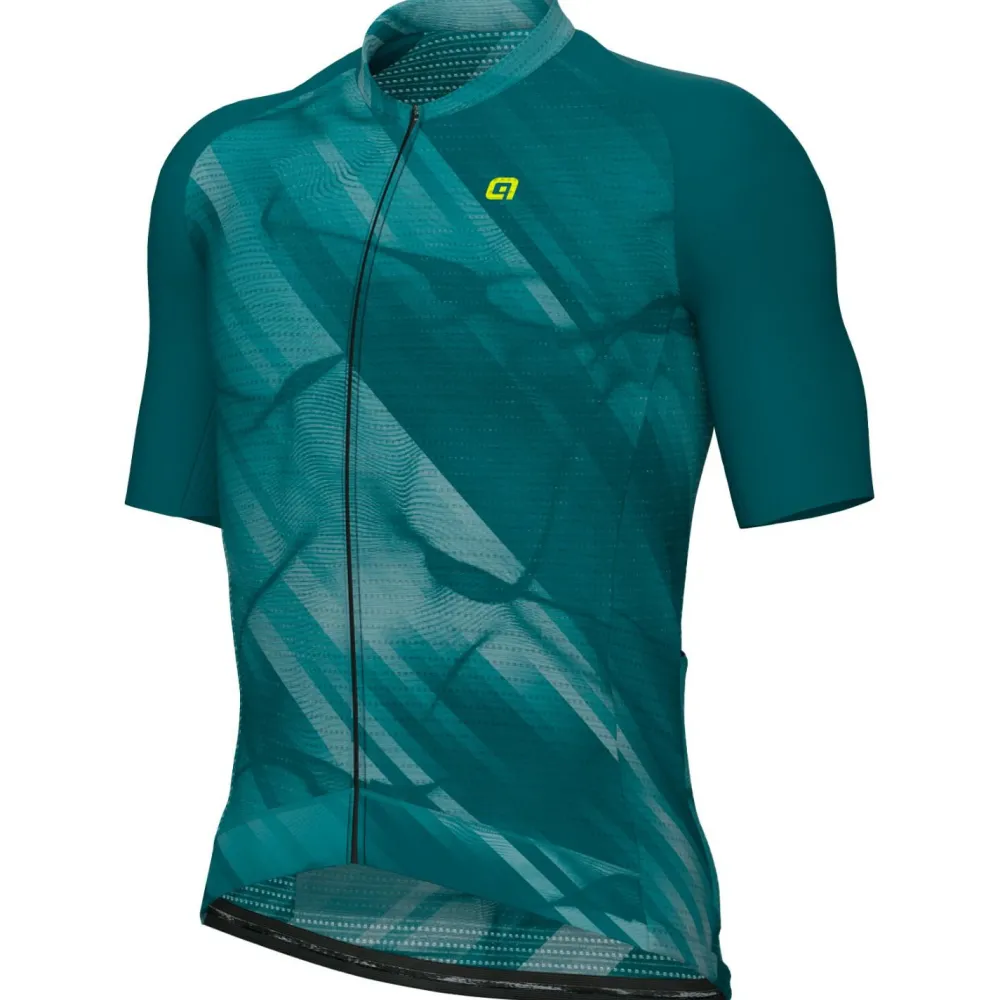 Alu00e9 Alé - Pragma Crash S/S Jersey - Radtrikot Outlet