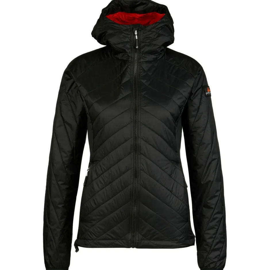Alvivo Fahrradbekleidung|Wanderbekleidung-- Women's Galway - Kunstfaserjacke Black / Orange